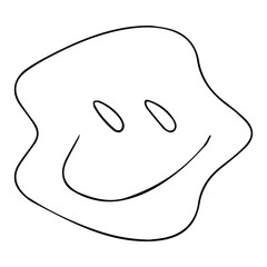 smile face, satisfy sign of people