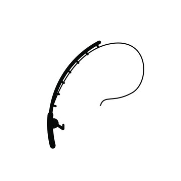 recommend clip art: fishing rod logo icon