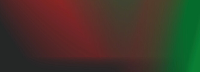 Blurred background with typical Palestinian colors. Studio theme background with red, green and black colors. A suitable background for banners, websites and covers.