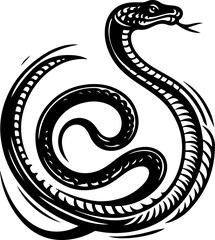 Dragon sketch art, snake, logo design, tattoo