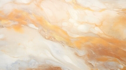 Abstract gold, nacre and beige marble texture. generative AI.