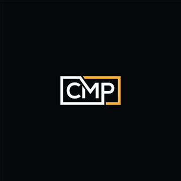 Initial Letter CMP Flame Logo Design Template