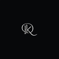 Initial Letter DK Flame Logo Design Template