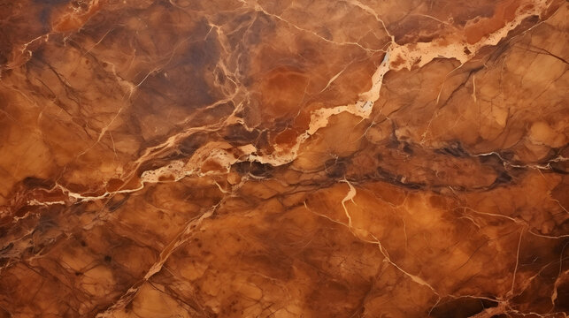 antique brown gungy texture. Coffee color marble. rustic marble, high resolution marble marble texture. generative AI.