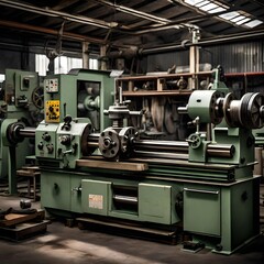 machine in factory