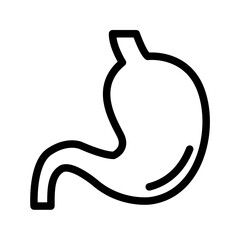 Stomach Outline Icon