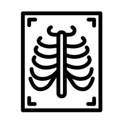X-Ray Outline Icon