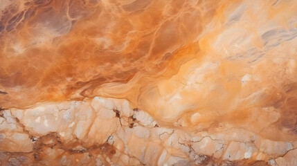 Brown stone or rock background and texture marble texture. generative AI.