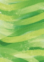 Abstract dry brush with splash green leaves color watercolor illustration background for decoration on organic lifestyles, nature, spring season and rural concept. © beelaa