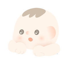 infant cartoon style