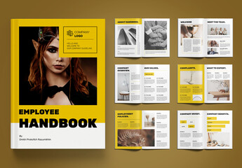 Employee Handbook Brochure Template