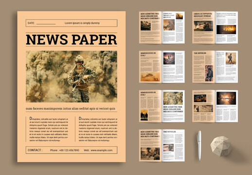 News Paper Layout