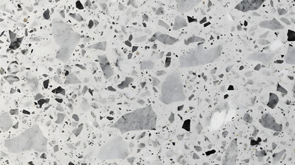 gray Terrazzo texture marble texture. generative AI.