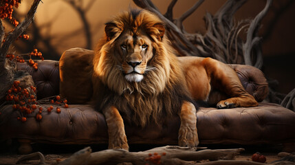 lion photo wallpaper
