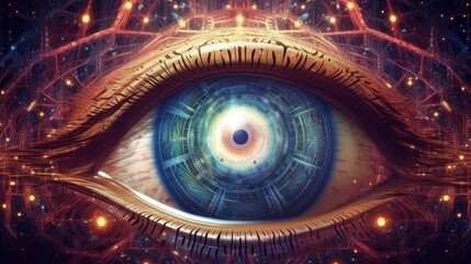 eye of god in the universe