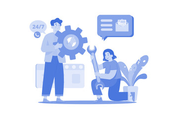 Technical Support Specialist troubleshooting and resolving technical issues.