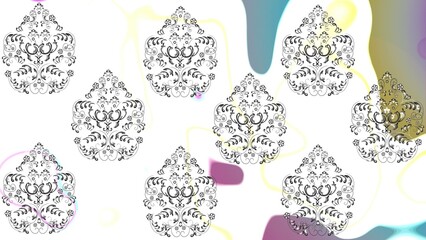 absract image for interestig project on colorful