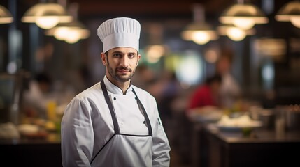 Chef in Gourmet Restaurant