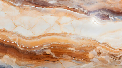 Polished onyx marble with high-resolution, aqua tone emperador marble marble texture. generative AI.