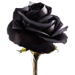 Black Rose Symbol of Romance and Beauty