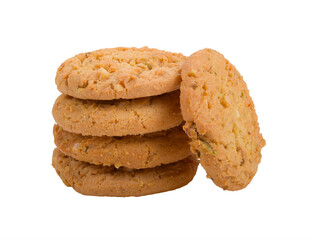 Cookie pistachio homemade isolated on transparent png