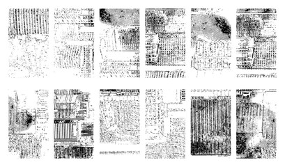 Hight quality overlay paper texture with grunge uneven and scratch's for the design of any cover, album, page, photo. Dust and dirt texture for cover photo filter set. Overlay collection. 