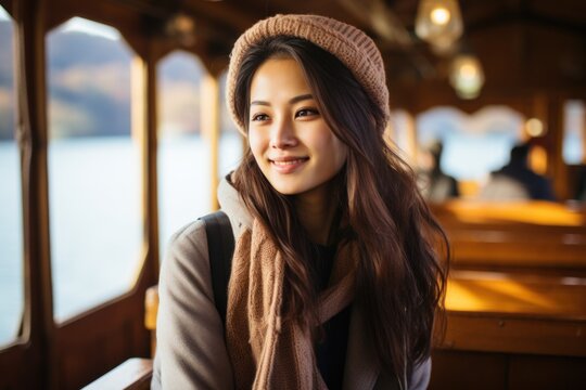 Portraiture image of beautiful young Asian lady