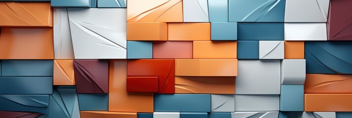 Seamless Ceramic Tiles Pattern Wall Fragment , Banner Image For Website, Background abstract , Desktop Wallpaper