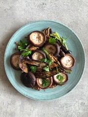 구운표고버섯 샐러드