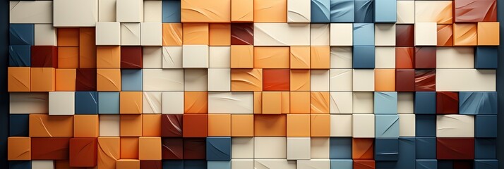 Mosaic Ceramic Kitchen Tile Abstract Pattern , Banner Image For Website, Background abstract , Desktop Wallpaper