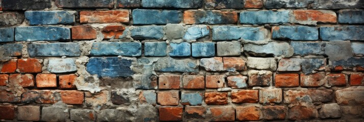 Old Brick Wall Seamless Texture , Banner Image For Website, Background abstract , Desktop Wallpaper