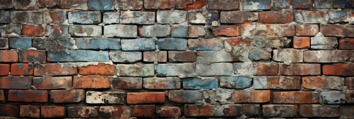 Old Brick Wall Seamless Texture , Banner Image For Website, Background abstract , Desktop Wallpaper