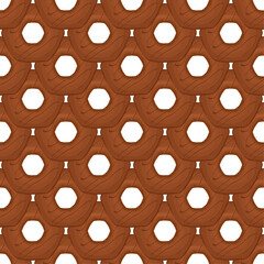 Pattern homemade cookie different taste in pastry biscuit