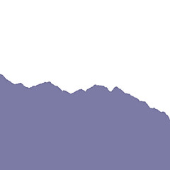 Torn Paper with Uneven Edges Isolated on White