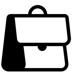 Bag packaging icon symbol vector image. Illustration of the handbag merchandise design image