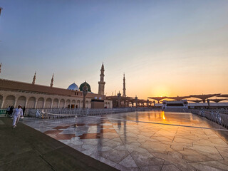 Sunrise at Madinah
