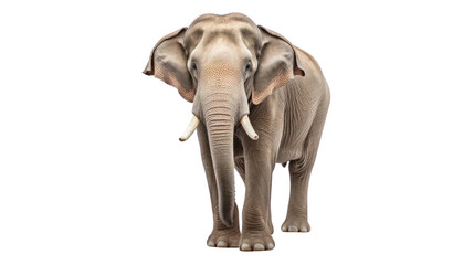 Obraz premium Thai elephant on the transparent background
