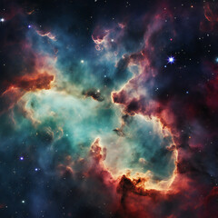 Fototapeta premium Cosmic Elegance Beautiful Galaxy Background Wallpaper