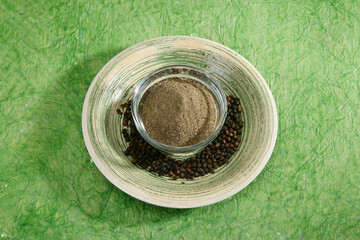 Kali Mirch or Black Pepper Powder, Indian Spice