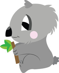illustration of a Koala Bear vector