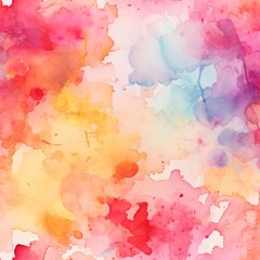 fall colors, watercolor splashes - 1