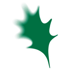 Christmas floral symbol. Poinsettia illustration for festive graphics, New Year card, winter sale fair branding, Xmas banner. Crimson blossoms in trendy minimal style. Grainy spray textured effects.