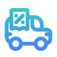 Obraz premium car tax