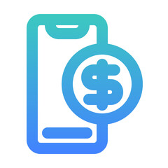 Fototapeta premium digital money