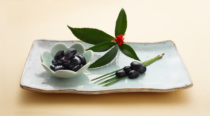 黒豆　千両　　正月イメージ