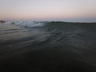 Fototapeta premium sunset on the beach