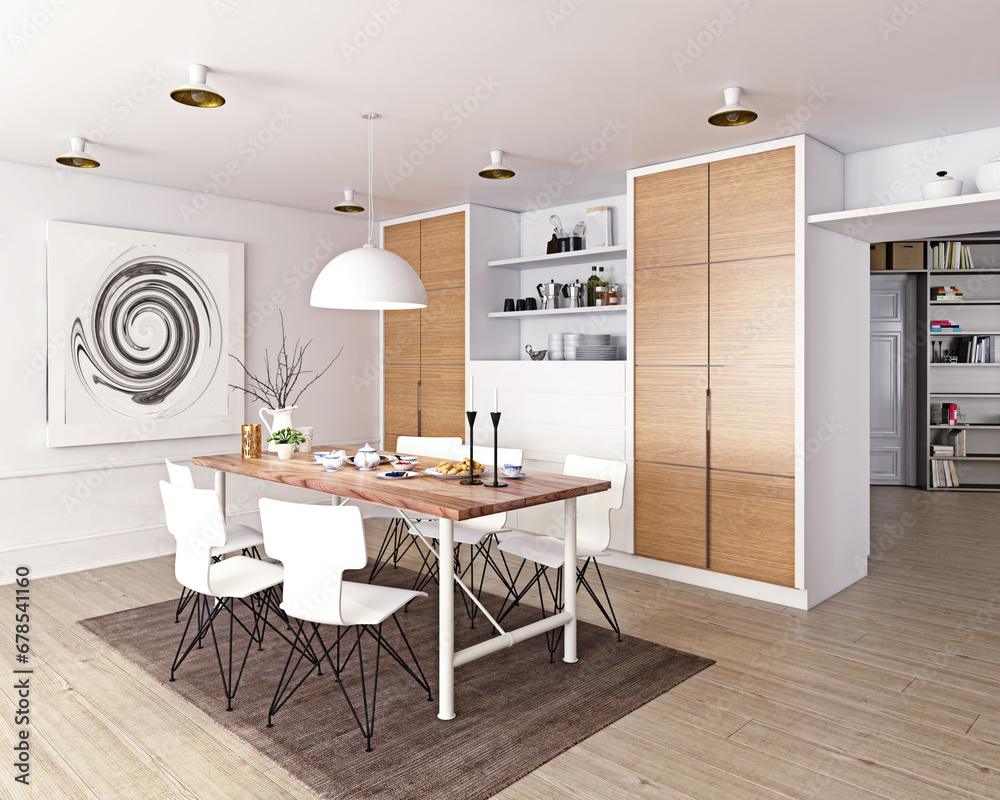 Poster modern dining room