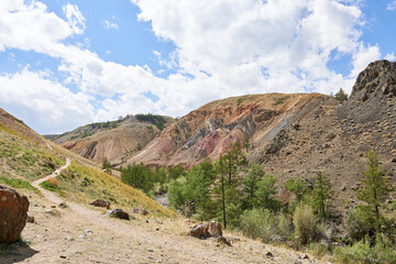  Beautiful mountain scenery in Mountain Altai.
Photo wallpaper for desktop.