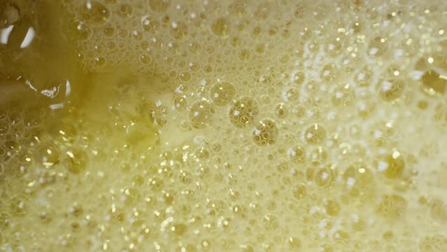 Water Is Boiling And Foaming