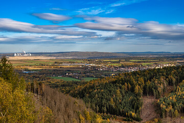 Aussicht von der Fuchskanzel im Naturpark Zittauer Gebirge 2